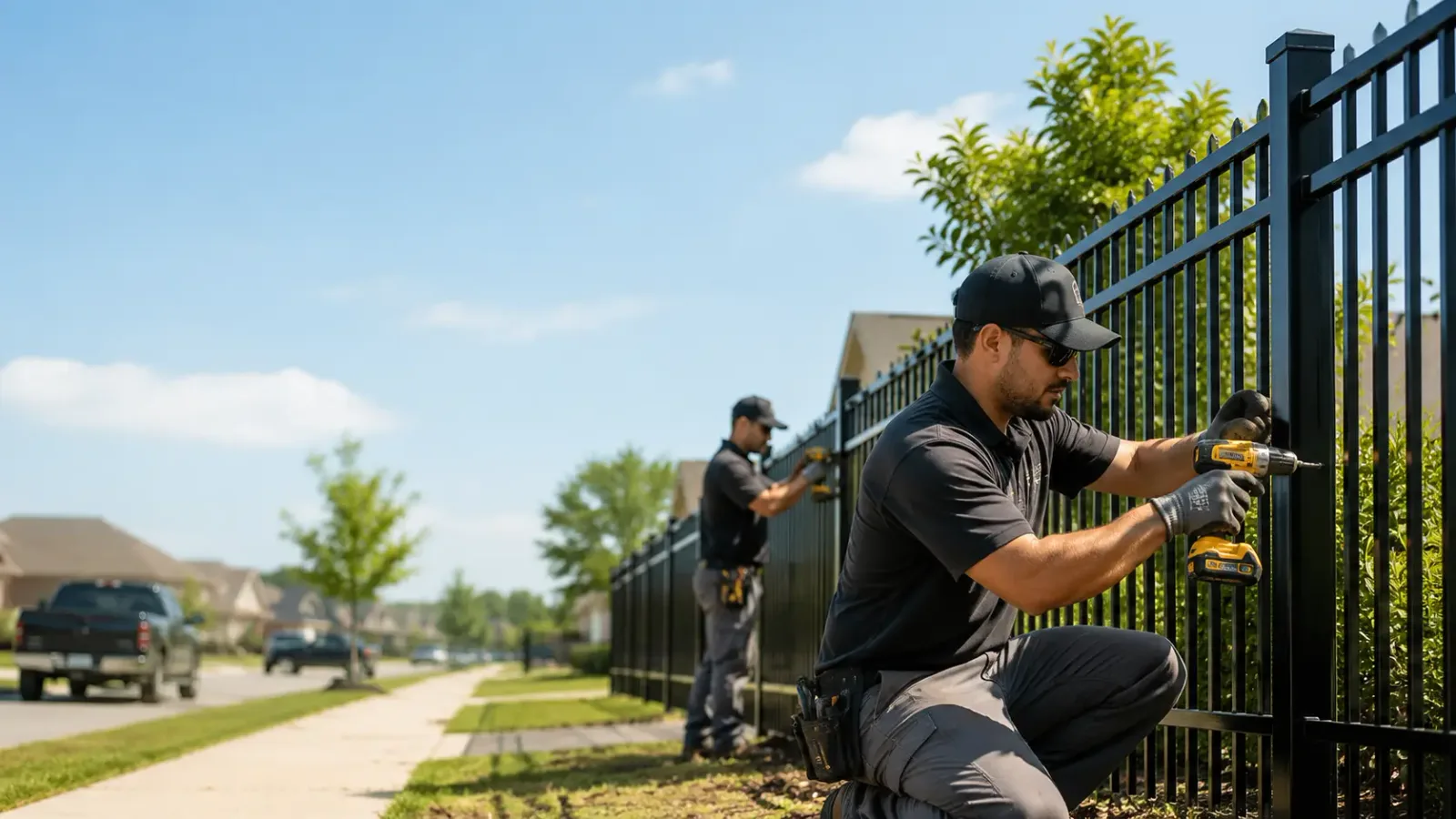 Metal Fence Installation in Woonsocket, RI